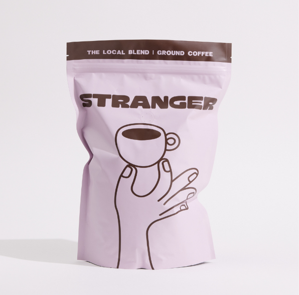 Stranger Espresso Ground Coffee Bag – 1kg