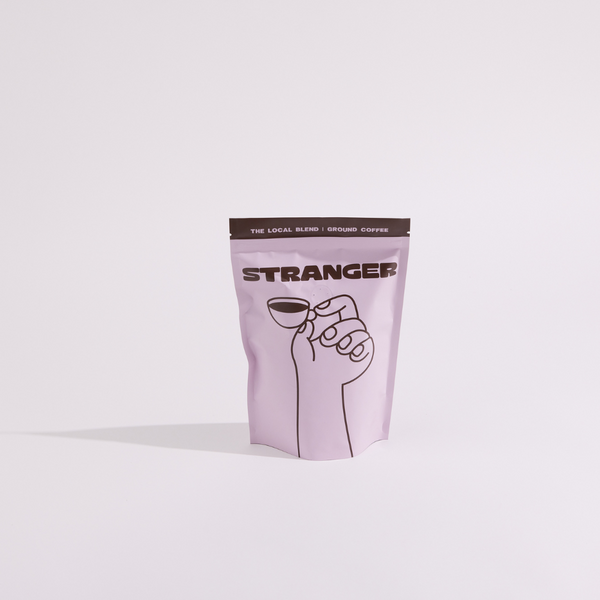 Stranger Espresso Ground Coffee Bag – 250g